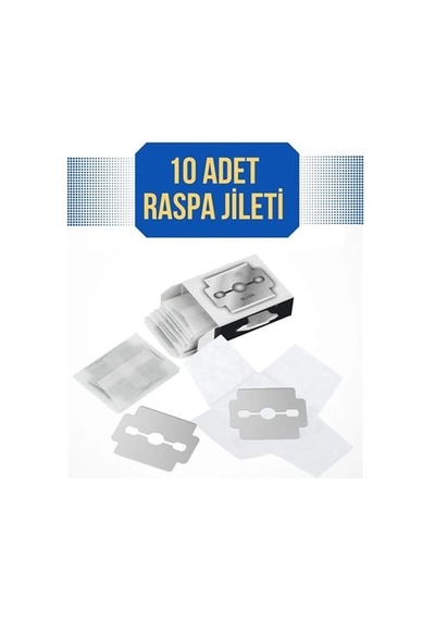 Izzy 10 Adet Ayak Taban Nasır Yedek Jileti