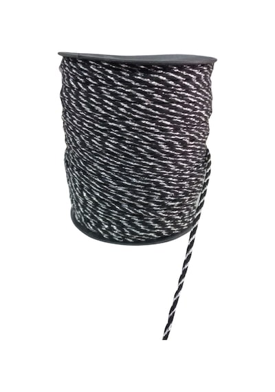 Bileklik İpi, Hediye Paketleme İpi, Şans, Bereket, Aşk, Şifa, Güç 1 Mm Pamuk 1 Metre Siyah