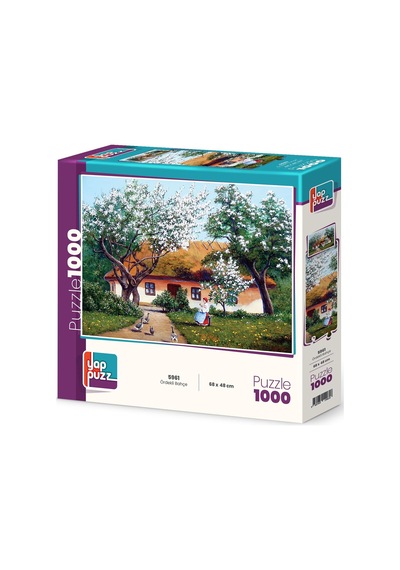 Ördekli Bahçe 1000 Parça Puzzle