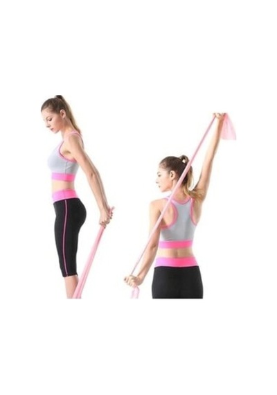 Cosfer 3'lü Pilates Bandı Seti Direnç Hafif Orta Sert 3lü Set Çok Renkli