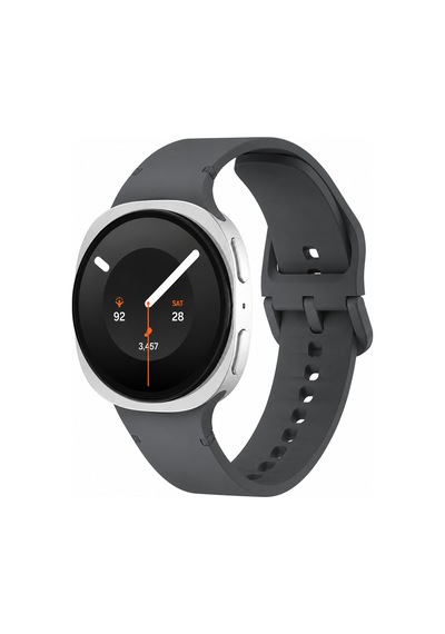 Samsung Galaxy Uyumlu Apple Watch Uyumlu 9 44mm 40mm İle  Metal Tokalı Purelux Soft Silikon Kordon