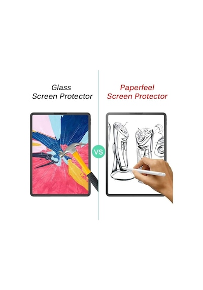 Galaxy Tab S6 Lite 10.4 Uyumlu Mat Ekran Koruyucu Kağıt Hissi Özel Çizim Ekranı Paper Like Cam P610