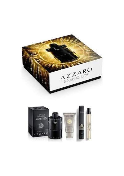 Azzaro The Most Wanted Intense EDP 100 ml + 10ml + 75 ml SG Erkek Parfüm Seti