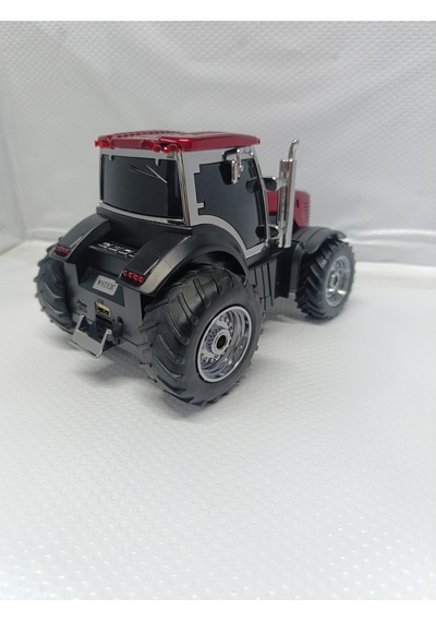 Traktör Şeklinde Bluetooth Hoparlör Şarjlı Kablosuz Speaker Fm Sd Kart Usb - Kırmızı- Tek Ebat