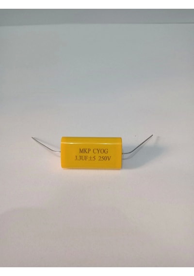 Tweeter Kondansatör - 3.3uf Dome Tweeter Sigortası 1 Adet - Bütün Markalarla Uyumlu