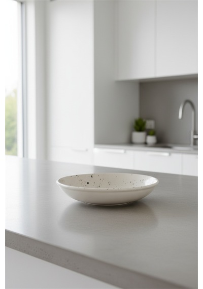 Venue Çukur Tabak 20.4cm Dijital Splash Rinart Krem