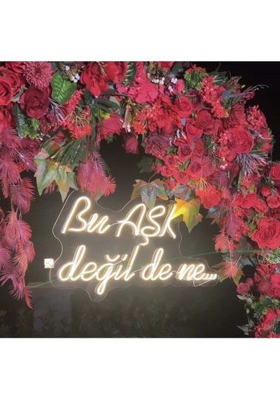Bu Aşk Değil De Ne Neon Led Renkli