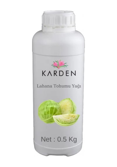 Karden Lahana Tohumu Yağı 500 ML