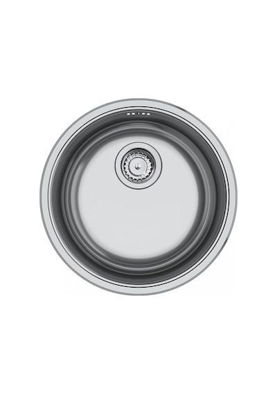 Franke Rondo Rox 610-110-38 Tezgah Altı Paslanmaz Çelik Eviye 38 CM