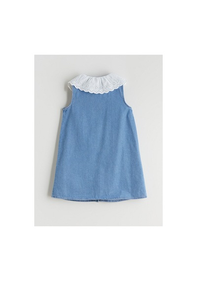 LC Waikiki Alıta Cıty Farkıyla Lcw Kids İndigo Denim Düz Kız Çocuk Elbise İndigo - 928242611 İndigo LC Waikiki Alıta Cıty Farkıyla Lcw Kids İndigo Denim Düz Kız Çocuk Elbise İndigo - 928242611 İndigo