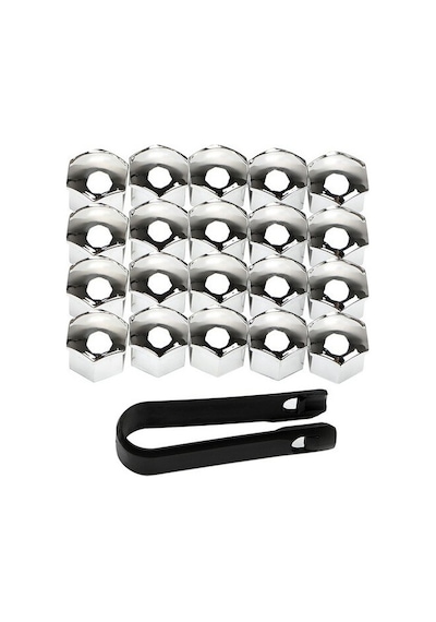 Üniversal Krom Bijon Kapağı 19Mm