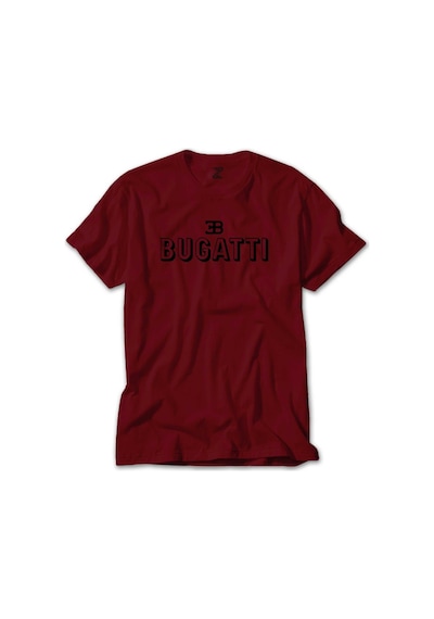 Bugatti Text Kırmızı Tişört