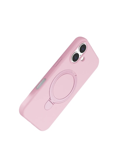 Apple İphone 17 Regal Magsafe Standlı Kapak - Açık Pembe 0.2M-Çok Renkli