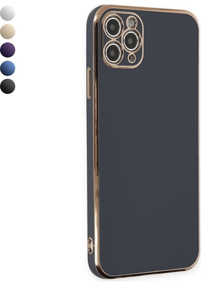 Apple Uyumlu iPhone 11 Pro Max Kılıf Luxury Seri Kamera Korumalı Silikon Kapak