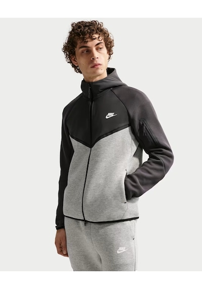 Nike Gri Tech Fleece Windrunner Erkek Ceket-sportxstore