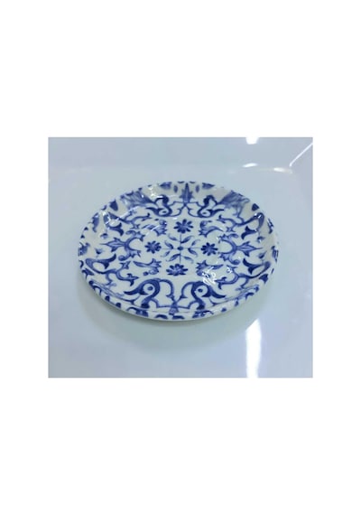 Zuri Design Düz 12cm Porselen Tabaklı 6 Kişilik Çay Seti Diğer