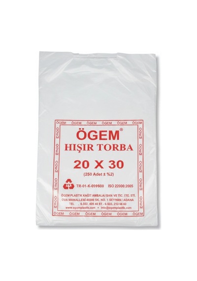 Ögem Hışır Torba 20x30 Cm-1 Paket