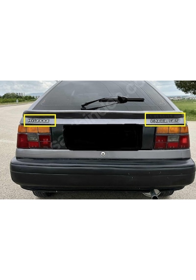 Hyundai&excel Gls Bagaj Yazısı Seti 1990-1994