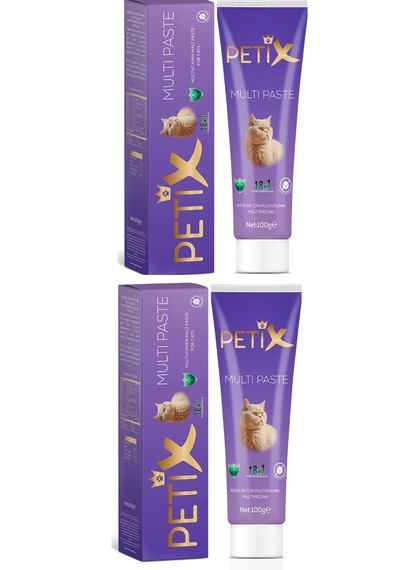 Petix Multivitamin Kedi Macunu ve Tüy Yumağı Önleyici 2 x 100 G