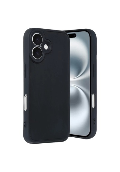 Apple Uyumlu iPhone 16 Uyumlu Kılıf Aras Deri Kapak - Siyah