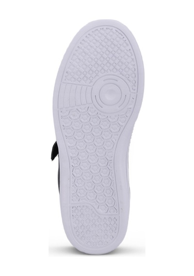 Slazenger PIANO I Çocuk Cırt Cırtlı Siyah / Beyaz Günlük Spor Ayakkabısı