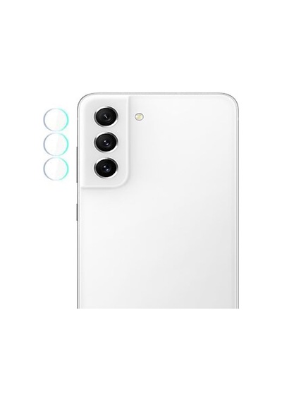 Microcase Samsung Uyumlu Galaxy S21 FE 5G Kamera Camı Lens Koruyucu Nano Esnek Film
