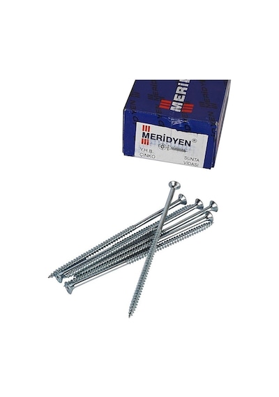 Sunta Vidası 6x120 Mm Yarım Kutu 25 Adet Diğer