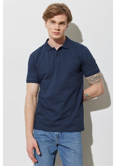 Polo Yaka T-shirt Navy-navy Navy