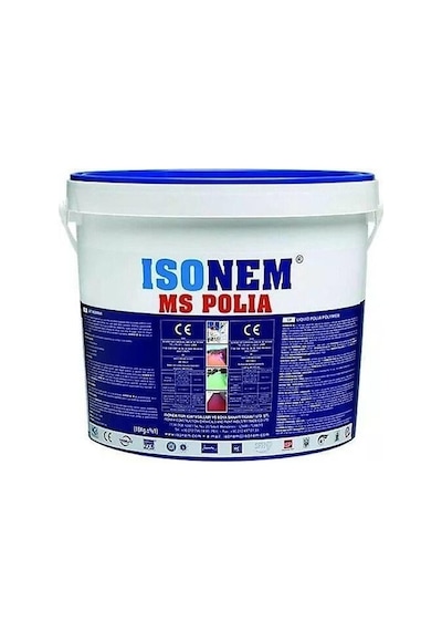 İsonem Ms Polia Likid Polymer Su Yalıtım Boyası 5 KG Beyaz