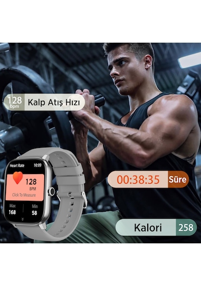 Bix SW03 2.01" Akıllı Saat (Distribütör Garantili)