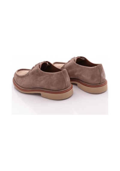 Dgn 6ym4632 Erkek Deri Oxford Ayakkabi Vizon Süet