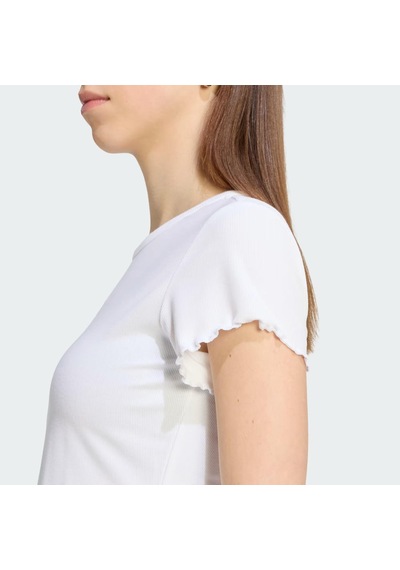 Adidas Essentials Scalloped Edge Baby Kadın Tişört C-adıke1107b30a00 Beyaz