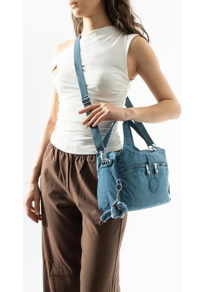 Baginn Klinkır Hafif Yağmur Geçirmez Kadın Postacı Çanta 30 20 Cm El Çantası 571 Collection Mavi
