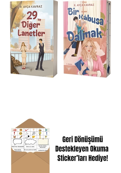 29 Ve Diğer Lanetler + Bir Kâbusa Dalmak + Okuma Sticker'ları
