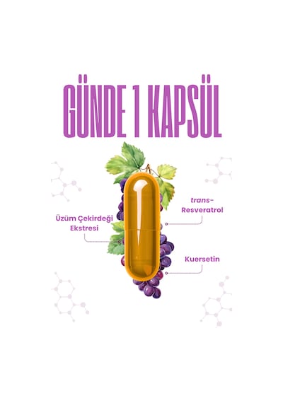 Vitisfera Resveratrol Caps 20 Kapsül