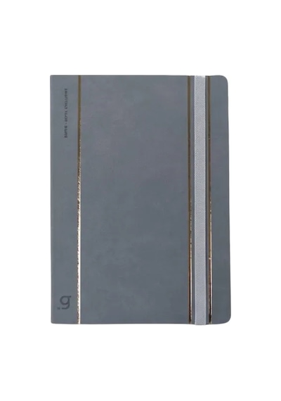 Burg Defter Çizgisiz 9x14 - Gri