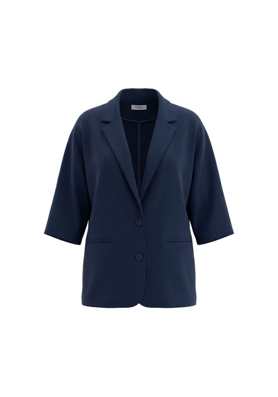 Hanezza Kadın Büyük Beden Yarasa Kol Çift Düğmeli Blazer Ceket - Şık Ve Rahat Tasarım Lacivert - 564080614 Lacivert Hanezza Kadın Büyük Beden Yarasa Kol Çift Düğmeli Blazer Ceket - Şık Ve Rahat Tasarım Lacivert - 564080614 Lacivert