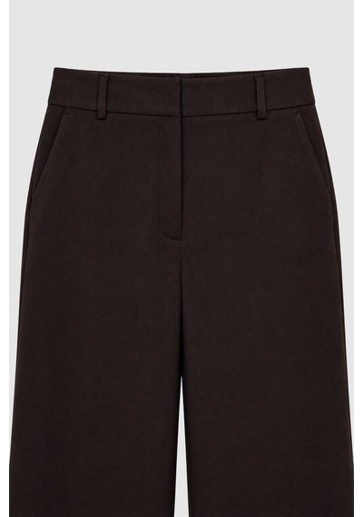Kadın Kahverengi Slim Fit Basic Pantolon