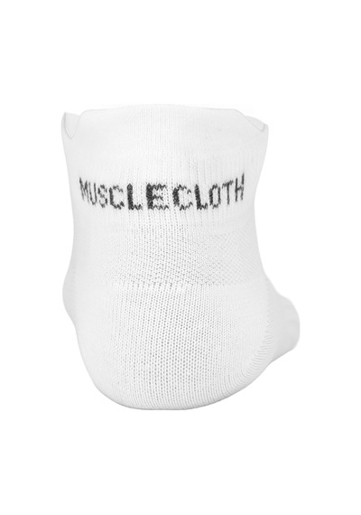 Musclecloth Low Cut Çorap Beyaz Beyaz