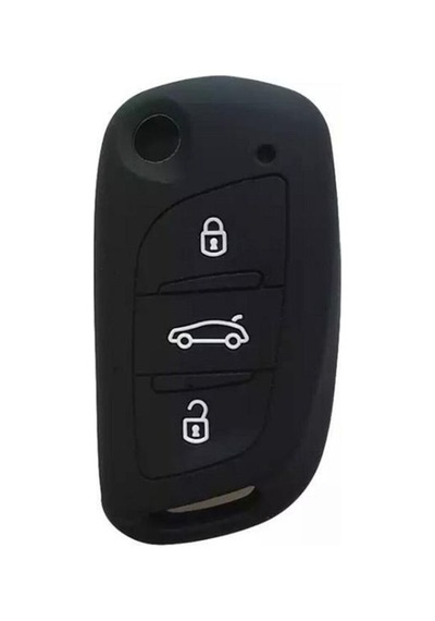 2 Adet Citroen C4 C5 C-quatre Uyumlu Silikon Anahtar Koruma Kılıf