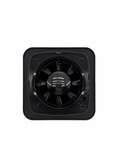 Plastik Aspiratör 120 Antrasit Banyo Tuvalet Havalandırma Aspiratörü 16w 1900rpm 180m3/h Ebt-120sa 5286