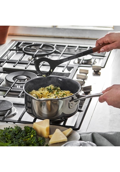 Staub 40503-108 Risotto Kaşık, Silikon, Mat Siyah