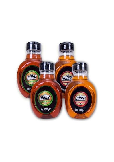 Milas Üreticiler Birliği Süzme Çam Balı 2 x 1 KG + Süzme Çiçek Balı 2 x 1 KG