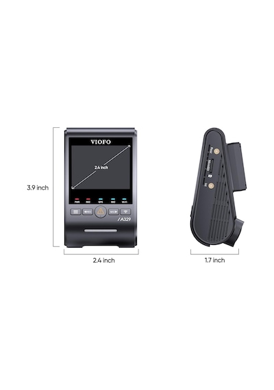 Viofo A329s 4k 60fps Wi-fi 6 Hdr Sony Starvis 2 Sensör Gps'li Ssd
