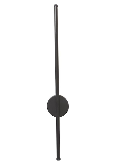 Dekoratif Led Aplik Siyah Renkli 70 Cm Gün Işığı Siyah