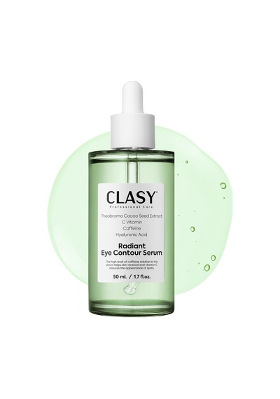 Clasycare Radiant Göz Çevresi Serumu Kafein Göz Serumu Hyaluronik Asit Ve C Vitamini İle Göz Altı Morluklar