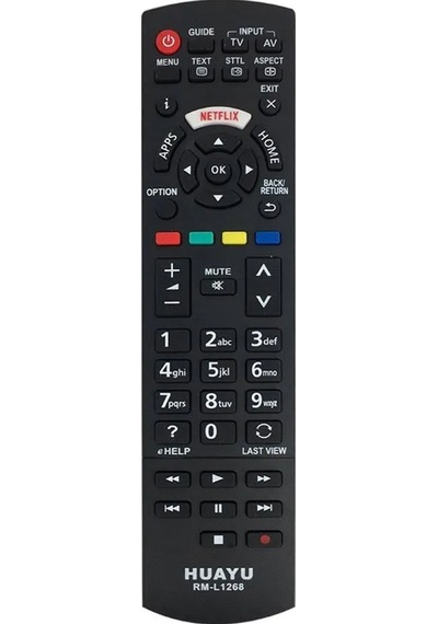 Huayu Rm-l1268 Panasonic Netflix Tuşlu Universal Lcd Tv Kumandası
