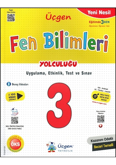 Üçgen 3. Sınıf Yeni Nesil Fen Bilimleri Yolculuğu