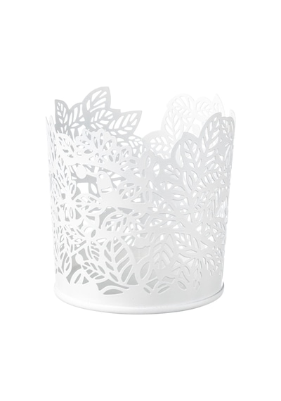 Tealight Mumluk, Beyaz, 8 Cm beyaz