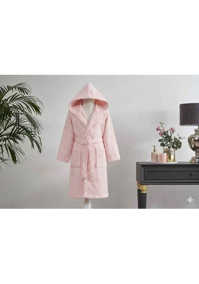 Brıght Pembee Çocuk Bornoz 1-2 Pembe
